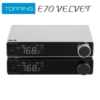 TOPPING E70 бархатный декодер AK4499EX XU316 DSD512 PCM768kHz Bluetooth 5,1 LDAC 24 бит/96 кГц с дистанционным управлением E70V DAC