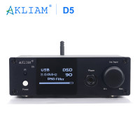 ЦАП akлиам D5 Dual ES9038Q2M, Hi-Fi аудио, OPA1604, Bluetooth DAC с QCC5125 LDAC APTX XMOS, USB карта, 6,35 мм, усилитель для наушников