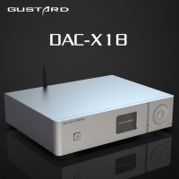 GUSTARD x18 MQA HIFI исходный декодер Bluetooth5.0 ES9038pro оригинальный сбалансированный DAC X18 полное декодирование DSD512 XU216 USB I2S