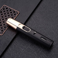 Двойная струйная зажигалка, портативная Зажигалка для кухни, барбекю, пистолет сварочного зажигания, ветрозащитная Зажигалка для сигар, прямая газовая зажигалка