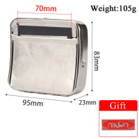 Новинка, металлическая роликовая машина для сигарет, чехол для сигарет, 70 мм, 78 мм, 110 мм, роликовая сигаретная машина для курения