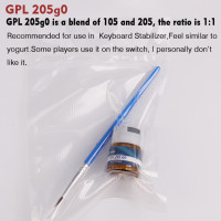 Смазка переключателей оси механической клавиатуры GPL105 205 G0 Смазка балансировочного стержня пружинной сателлитной оси