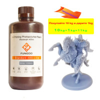 Стандартный фотополимер FUNGDO для 3D-принтера, АБС-пластик, материал для 3d-печати, фотополимер, 405 нм, УФ светильник светочувствительный, для ЖК 3D-принтера, 1000 г