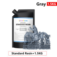 ColoRotate 3D Printer Resin LCD UV-Curing Resin 405nm Standard Photopolymer Resin for LCD 3D Printing 1500g 3 Colors