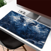 Коврик для мыши Beast в стиле аниме, большой коврик для мыши для ноутбука, нескользящий, аксессуары для геймеров, резиновый компьютерный ковер, игровой Настольный коврик XXL