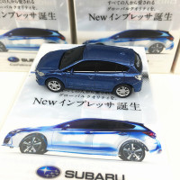 1:72 пластиковая мини-модель автомобиля Subaru Impreza, Лидер продаж, оригинальная упаковка, детские игрушечные автомобили, оптовая продажа