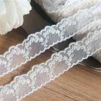 1 ярд, аксессуары для одежды «сделай сам», хлопковая сетка для вышивки, кружевная хлопковая нить, маленькая Цветочная сетка, ширина 2,5 см