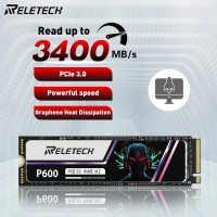 Reletech P600 M2 SSD NVMe 1 ТБ 2 ТБ 512 ГБ SSD M.2 2280 PCIe Gen3.0x4 Внутренний твердотельный диск Жесткий диск для ноутбука Настольный компьютер