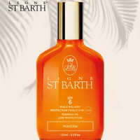 Ligne ST BARTH Масло помадного дерева SPF6 для красивого загара // Roucou Tanning Oil Low Protection SPF6