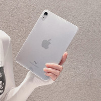 Прозрачная задняя крышка для iPad Mini 6, защита от отпечатков пальцев, ультратонкая жесткая искусственная кожа для iPad 10, 9, 8, 10,2, Air 5, 4