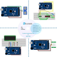 ELEGOO Mega R3 Project самый полный набор для начинающих с обучающим руководством, совместимым с Arduino IDE, набор для самостоятельной сборки