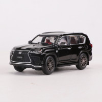 Модель автомобиля из сплава GCD 1:64 LEXUS LX600, статическая модель, коллекционные игрушечные украшения