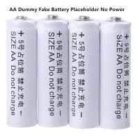 4 шт., поддельные батарейки АА