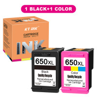 Картридж с чернилами KT INK 650XL, совместим с принтером HP 650, Deskjet 1015, 1515, 2515, 2545, 2645, 3515, 4645