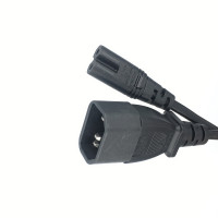 Кабель адаптера питания IEC 320 C14 с 3-контактным штекером на Рисунок 8 C7 2-контактный разъем IEC C13 на C8 шнур обменника 0,2/0,3 м/0,6 м/1 м/2 м а