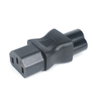 Адаптер питания переменного тока IEC 320 с 3-контактным разъемом C13 на C6 «папа»