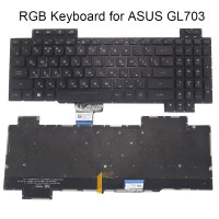 Клавиатура для Asus ROG Strix GL703, GL703G, GL703GS, GL703GM, Русская раскладка, подсветка