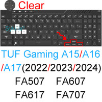 Чехол с клавиатурой для ASUS TUF Gaming A15 A16 A17 Dash F15 F16 F17 FA507 FA607 FX507 FX607 FA707 Силиконовый защитный чехол 15 16