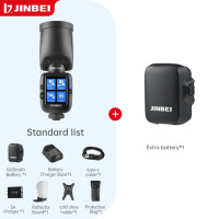 JINBEI HD-2MAX Speedlite TTL HSS 1/8000s с круглой головкой для камеры Speedlight Студийная вспышка Ω Tube для Sony Nikon Canon Fujifilm Olympus