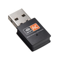 Двухдиапазонный USB Wi-Fi адаптер 600 Мбит/с 2,4 ГГц + 5 ГГц, беспроводная сетевая карта, беспроводной USB Wi-Fi адаптер, Wi-Fi ключ, сетевая карта для ПК