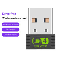 Мини USB Wi-Fi Bluetooth адаптер 2,4 ГГц Беспроводная сетевая карта Wi-Fi ключ 150 Мбит/с USB-ключ сетевая карта для ПК/ноутбука/настольного компьютера
