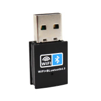 Беспроводной адаптер 150 Мбит/с, Wi-Fi, Bluetooth, USB-Адаптер 2,4G, Bluetooth V4.0, сетевая карта RTL8723BU для настольного ноутбука, ПК