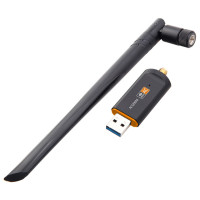 Двухдиапазонный USB 3,0 1200 Мбит/с USB Wifi Lan адаптер RTL8812 беспроводная сетевая карта с антенной для ноутбука и настольного компьютера