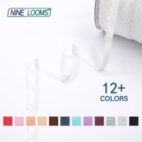 Эластичная кружевная отделка с оборками, 3/8 дюйма, 10 мм