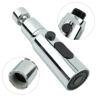 Универсальный аэратор для кухонного смесителя, 3-режимный адаптер для удлинителя крана с защитой от брызг, распылитель для умывальника, экономия воды, фильтр-насадка