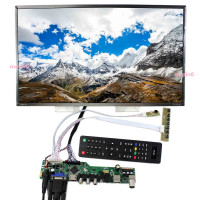 DIY Для LP156WH2 монитор экрана 40pin LVDS пульт VGA 15,6 "HDMI-совместимый светодиодный USB контроллер платы драйвера 1366X768 ТВ AV панель