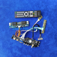 USB + VGA + AV LVDS 30-контактный цифровой DVB ЖК диск Board Kit для M220EW01/M201EW02/CLAA220WA01/CLAA201WA04 Screen 1680*1050 4CCFL