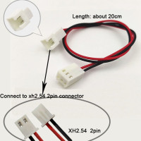Кабель для преобразования ARSYLID, 3 контакта в 2 контакта, 2,5 мм, кабель адаптер вентилятора, 12 В, вентилятор охлаждения для VGA, блок питания вентилятора охлаждения, 2 контакта, Мини, 2 контакта