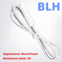 Датчик температуры холодильника 2K, зонд подходит для Toshiba LG/Midea/Meiling, универсальные детали холодильника, морозильной камеры