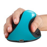 Беспроводная эргономичная Вертикальная перезаряжаемая оптическая эргономичная мышь SGEYR 2,4G, 3 регулируемых разрешения, 800-1200-1600 DPI