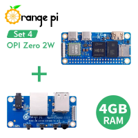 Плата расширения Orange Pi Zero 2 Вт 4G +, DDR4 Allwinner H618 Orange Pi Zero 2 Вт WiFi + BT BLE SBC, одноплатный мини-компьютер Zero2W