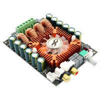 Плата усилителя мощности звука TDA7498E, 160 Вт x2 220 Вт x1, одноканальный модуль, цифровой стерео усилитель мощности для автомобиля «сделай сам»