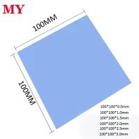Новинка 8,5 Вт/mkThermal pad GPU радиатор процессора охлаждающая проводящая силиконовая прокладка высокая производительность термопрокладка многоразмерная термопрокладка