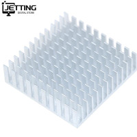 2 шт. Алюминий радиатор охлаждения кулер для электронная микросхема светодиодный компьютер с четырехъядерным процессором Термальность электропроводящей ткани