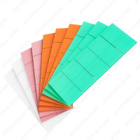 Теплопроводящие силиконовые прокладки JEYI 100 в упаковке, M.2 SSD NVMe NGFF, термопрокладка для ПК, ноутбука, радиатора/графического процессора/детской графической карты