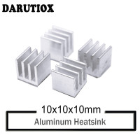 10 шт., алюминиевые радиаторы 10 х10х1, 0 мм