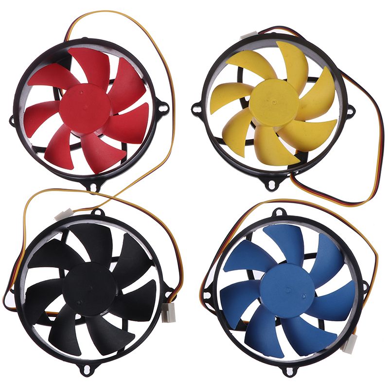 Round Cooling Fan 12V 3pin Round 90mm PC Intel AMD Cpu Cooling Cooler Heatsink Heat Sink Fan
