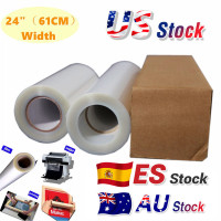 Водонепроницаемая пленка для струйной печати, 24 Х100 футов, молочная прозрачная, для шелкографии, 1 рулон