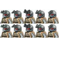 Великобритания призрак Полицейский спецназ, строительные блоки, городской стиль, камуфляжный полицейский солдат, военное оружие, кирпичи, детские игрушки