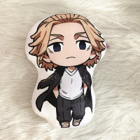 10 см аниме Токийский Мстители Manjiro Sano Draken плюшевая подушка кукла Plushie Подушка брелок детские мягкие игрушки подвеска