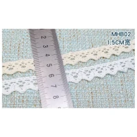 5 ярдов хлопковая кружевная лента с отделкой, винтажная белая, бежевая ткань, вязаная крючком кружевная лента, свадебный декор, рождественская посылка, принадлежности для шитья своими руками