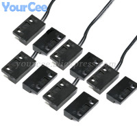 5 шт./1 шт., датчик освещенности, язычковый переключатель PS3150, нормально открытый, без приближения, магнитный дверной и оконный контакт, расстояние индуктивности провода 30 см