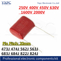 Полипропиленовый пленочный Конденсатор CBB CBB81 CBB22 473J 474J 562J 563J 683J 684J 822J 824J, 10 шт., 250 В, 400 В, 450 в, 630 в, 1600 в, 2000 в