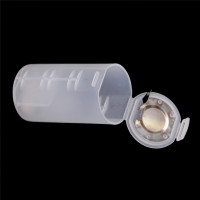 Адаптер для конвертации аккумуляторов, 1 шт., 2 держателя для батарей типа АА в D, Белый Чехол-конвертер, оптовая цена