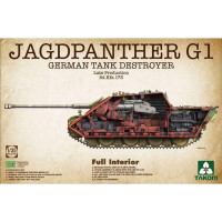 Takom 1/35 2106 German Sd. Kfz. 173 Jagdpanther G1, последняя версия, Полный Интерьер