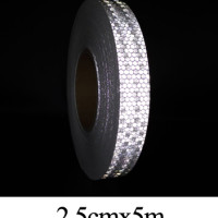 Светоотражающая предупреждающая клейкая лента для велосипеда